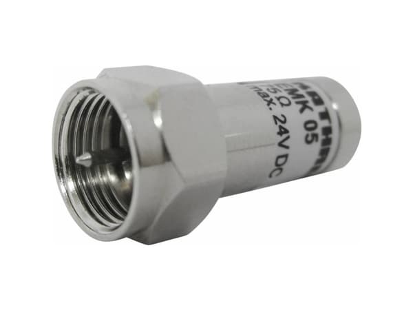 Kathrein EMK 05, F-typ, F, Hankoppling, 75 O, Metallisk, 1 styck