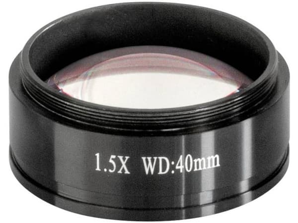 Kern Optics OZB-A5615 Objektiv för mikroskopinfästning 1,5 x Passar märkena (mikroskop) Kern OZL 531, OZL 536, OZM 541, OZM 542, OZM 543, OZM 544, OZ