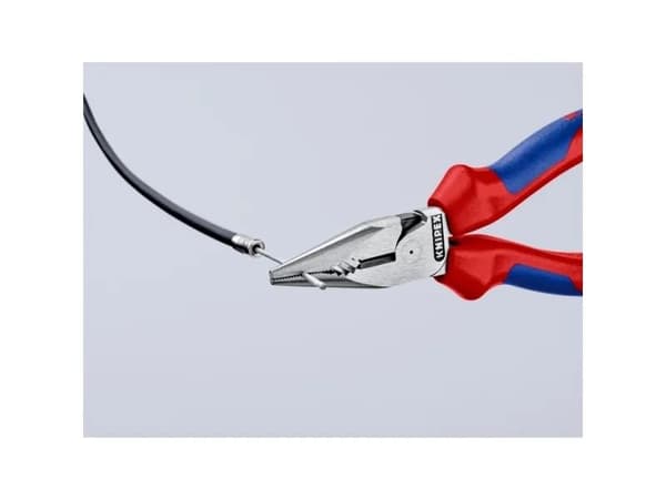 Knipex 08 22 145 T, Nåltänger, 8 mm, Blå, Röd, 60 mm, 145 mm, 19 mm