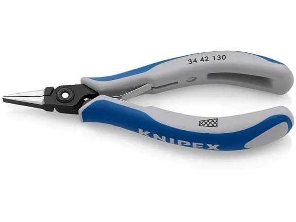 Knipex 34 42 130, Crimptang, Stål, Blå, Grå, 130 mm, 61 g