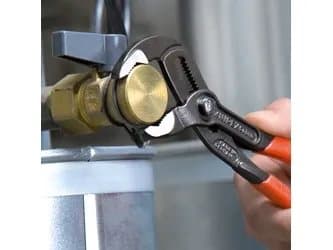 Knipex 87 02 250 T, Skrutang, 5 cm, 4,6 cm, Kromvanadiumstål, Plast, Blå, Rød