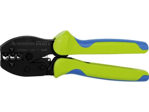 Rennsteig verktøy PEW9.91 619 091 3 Krympetang Kabelsko 10 til 25 mm²