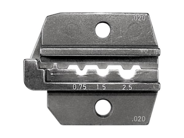 Rennsteig Werkzeuge 624 020 3 0 Puristuslaite Eristämättömät kaapelikengät, eristämättömät liitännät 0,25-2,5 mm² Sopii Rennsteig Werkzeuge PEW 12 -m