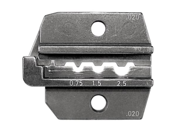 Rennsteig Werkzeuge 624 020 3 0 Puristuslaite Eristämättömät kaapelikengät, eristämättömät liitännät 0,25-2,5 mm² Sopii Rennsteig Werkzeuge PEW 12 -m