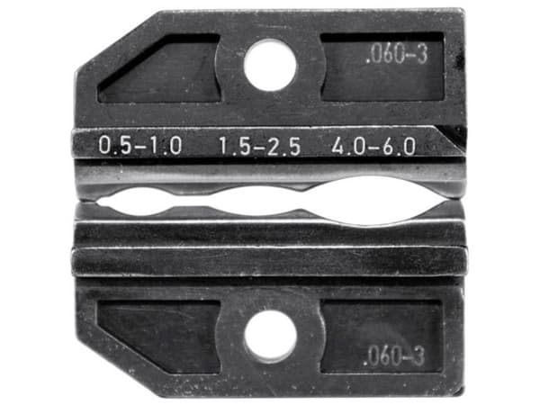 Rennsteig Werkzeuge 624 060-3 3 0 Crimpinsats Oisolerade kabelskor, oisolerade anslutningar 0,5 till 6 mm² Lämplig för märket Rennsteig Werkzeuge PEW