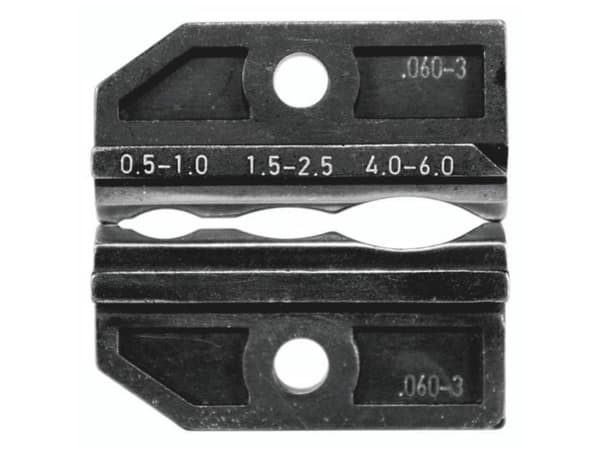 Rennsteig Werkzeuge 624 060-3 3 0 Crimpinsats Oisolerade kabelskor, oisolerade anslutningar 0,5 till 6 mm² Lämplig för märket Rennsteig Werkzeuge PEW