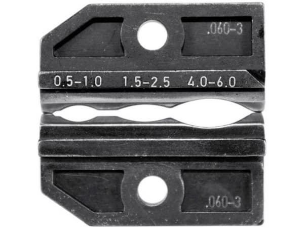 Rennsteig Werkzeuge 624 060-3 3 0 Crimpinsats Oisolerade kabelskor, oisolerade anslutningar 0,5 till 6 mm² Lämplig för märket Rennsteig Werkzeuge PEW