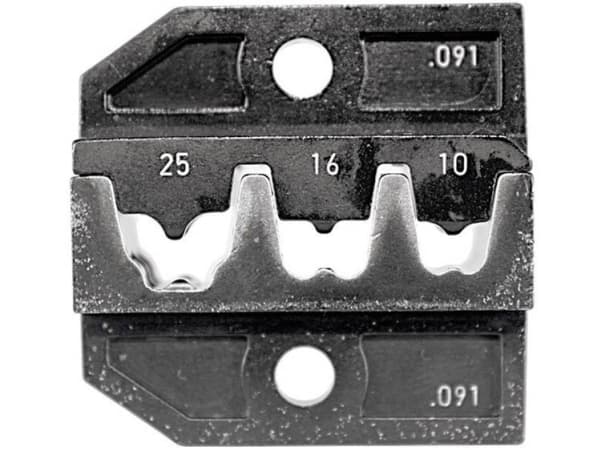 Rennsteig Werkzeuge Crimp-Einsatz 10,0 -25,0mm für Crimp-Systemzange 624 091 3 0 Krympeindsats Kabelsko 10 til 25 mm² Passer til mærke Rennsteig Werk