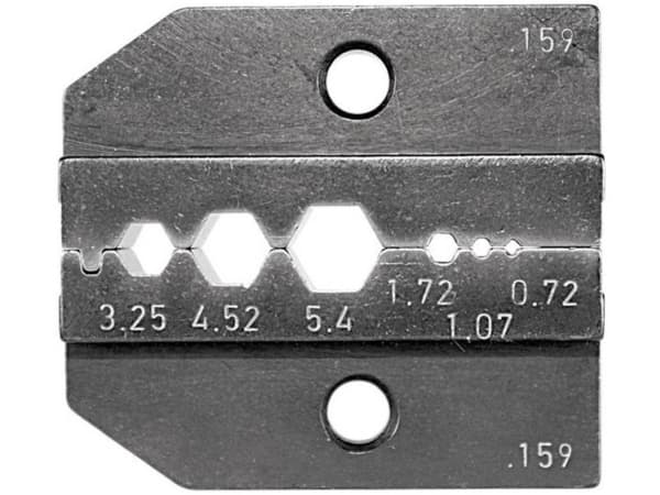 Rennsteig Werkzeuge 624 159 3 0 Krympeindsats Koaksial-stikforbindelse RG58, RG174, RG316, RG188 Passer til mærke Rennsteig Werkzeuge PEW 12