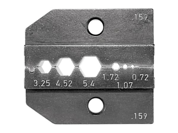 Rennsteig Werkzeuge 624 159 3 0 Krympeindsats Koaksial-stikforbindelse RG58, RG174, RG316, RG188 Passer til mærke Rennsteig Werkzeuge PEW 12