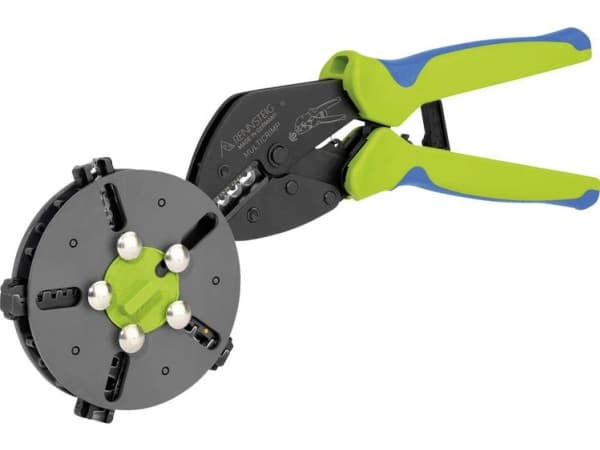 Rennsteig Werkzeuge Multicrimp 629 005 3 Puristuspihtien sarja 5 kpl Eristetyt litteät liittimet, Eristetyt litteät liittimet, Kaapelin korvakkeet, T