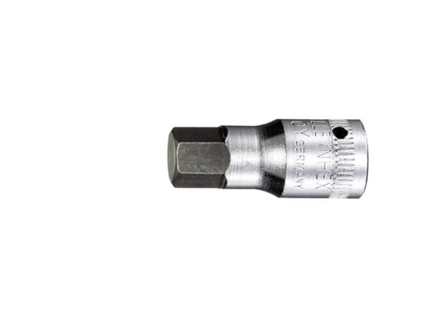 STAHLWILLE 01120005, Sokkel, 1/4", metrisk, 1 hode(r), 5 mm