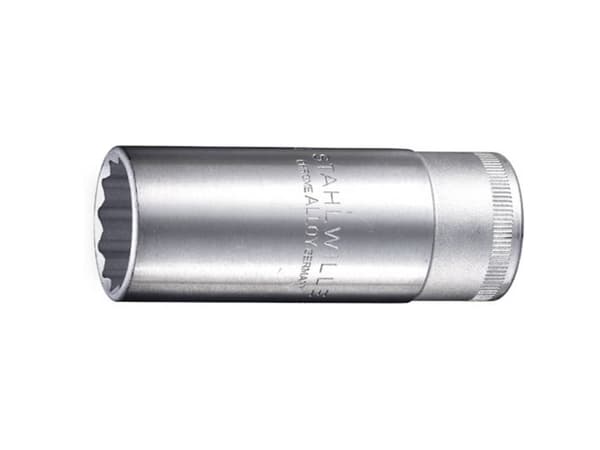 STAHLWILLE 03020013, 1 styck, 12-punkts, Rostfritt stål, Rostfritt stål, 8,3 cm, 122 g