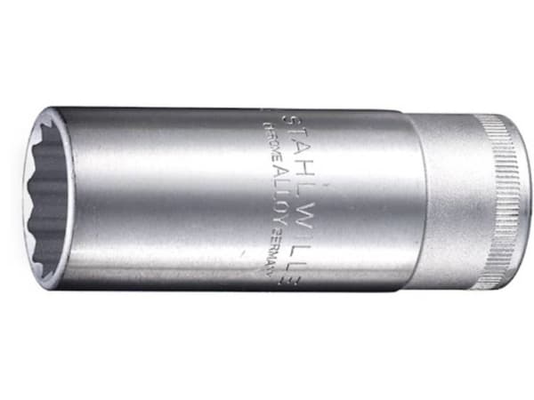 STAHLWILLE 03020016, 1 stykker, 12-punkts, Rustfritt stål, Rustfritt stål, 83 mm, 145 g