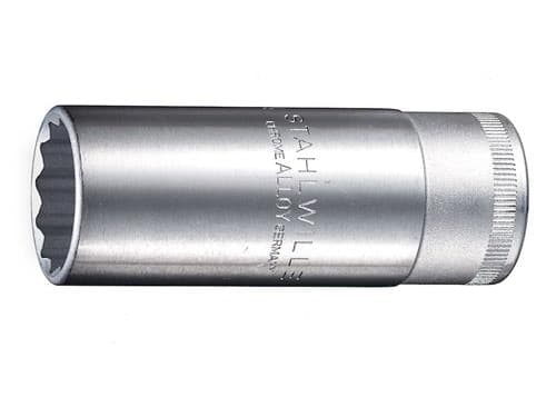 STAHLWILLE 03020016, 1 stykker, 12-punkts, Rustfritt stål, Rustfritt stål, 83 mm, 145 g
