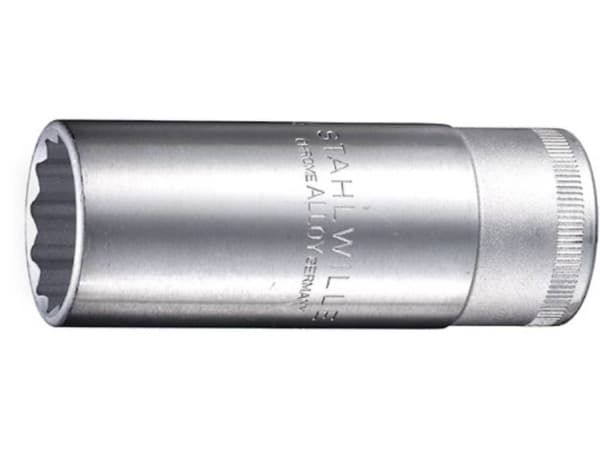 STAHLWILLE 03020017, 1 styck, 12-punkts, Rostfritt stål, Rostfritt stål, 83 mm, 132 g
