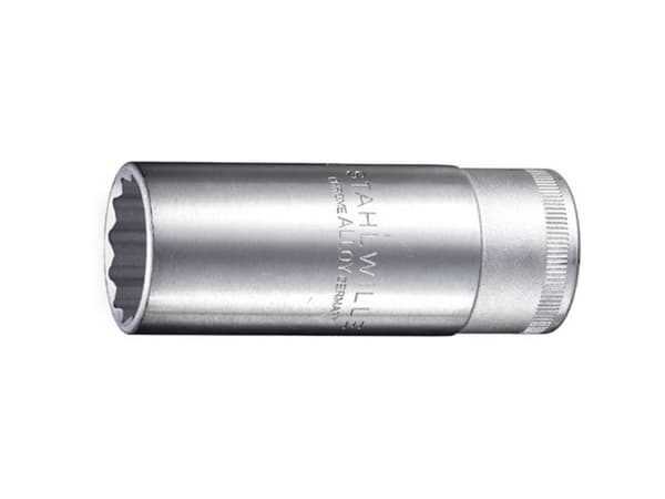 STAHLWILLE 03020017, 1 styck, 12-punkts, Rostfritt stål, Rostfritt stål, 83 mm, 132 g