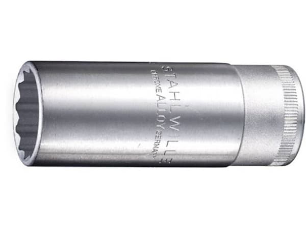STAHLWILLE 03020027, 1 stykker, 12-punkts, Rustfritt stål, Rustfritt stål, 83 mm, 294 g