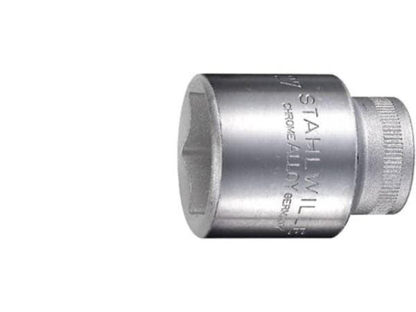 STAHLWILLE 03030022, Sokkel, 1/2", metrisk, 1 hode(r), 22 mm