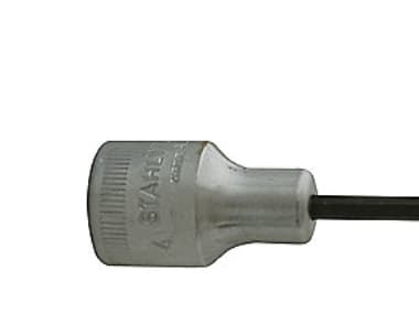 STAHLWILLE 03050004, Hylssats, 1/2", Metrisk, 5 huvuden, 4 mm, Krom