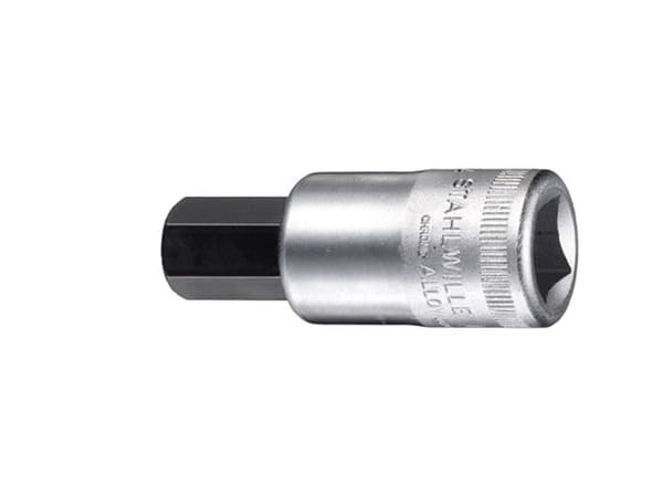 STAHLWILLE 03050004, Hylssats, 1/2", Metrisk, 5 huvuden, 4 mm, Krom