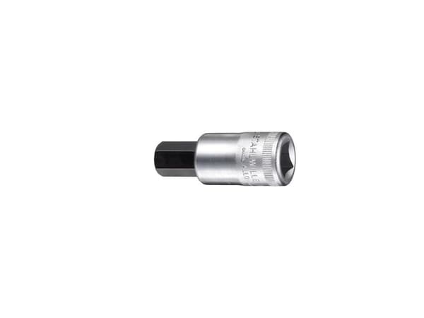 STAHLWILLE 03050004, Hylssats, 1/2", Metrisk, 5 huvuden, 4 mm, Krom