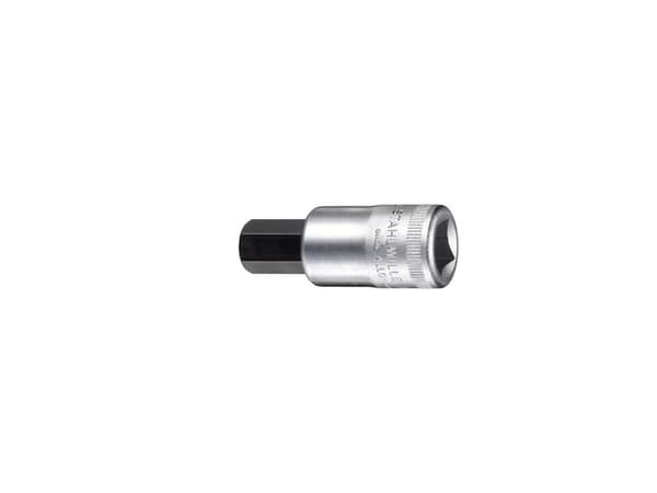 STAHLWILLE 03050019, Støpselsett, 1/2", Metrisk, 5 hoder, 19 mm, Kromfarget