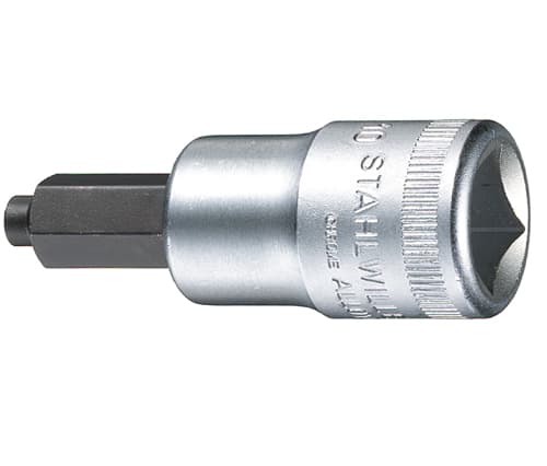 STAHLWILLE 03070005, Hylssats, 1/2", Metrisk, 5 huvuden, 5 mm, Krom