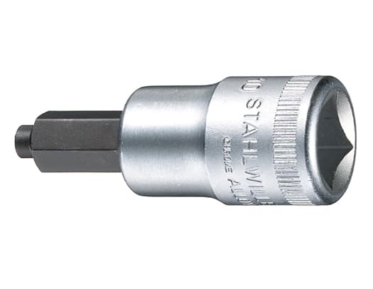 STAHLWILLE 03070014, Støpselsett, 1/2", Metrisk, 5 hoder, 14 mm, Kromfarget