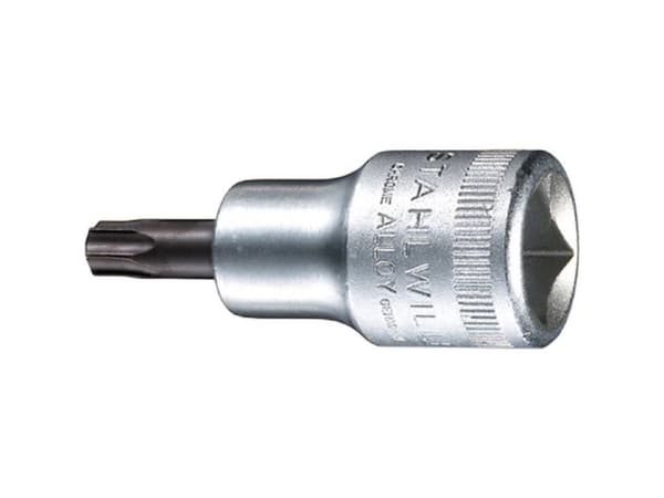 Stahlwille 54 TX 3100020 Internal-TORX Toppnyckel med bitsinsats T 20 1/2 (12,5 mm)