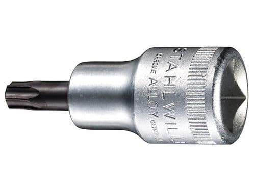 Stahlwille 54 TX 3100020 Internal-TORX Toppnyckel med bitsinsats T 20 1/2 (12,5 mm)