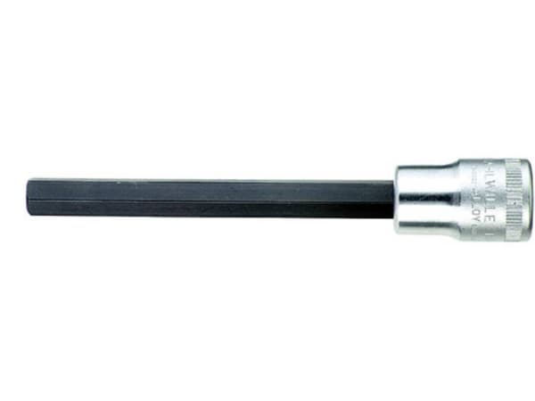 STAHLWILLE 2054/6, Støpselsett, 1/2", Metrisk, 5 hoder, 6 mm, Kromfarget