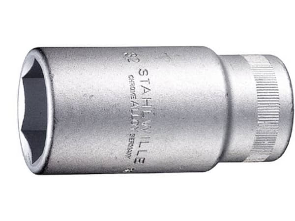 STAHLWILLE 05020027, Stikkontakt, 3/4", Metrisk, 1 hoder, 27 mm, Stål