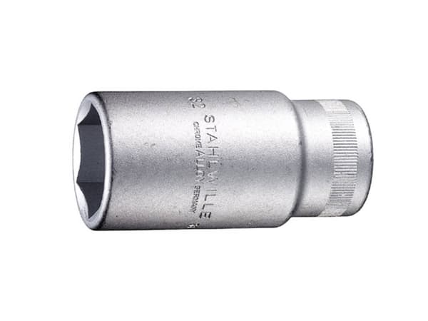 STAHLWILLE 05020027, Stikkontakt, 3/4", Metrisk, 1 hoder, 27 mm, Stål