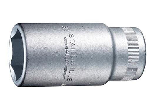 STAHLWILLE 05020030, 3/4", Metrisk, 1 huvuden, 30 mm, Stål, Krom