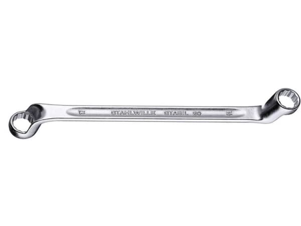STAHLWILLE 20, Kromlegerat stål, Krom, 10x11 mm, 200 mm, 95 g, 1 styck