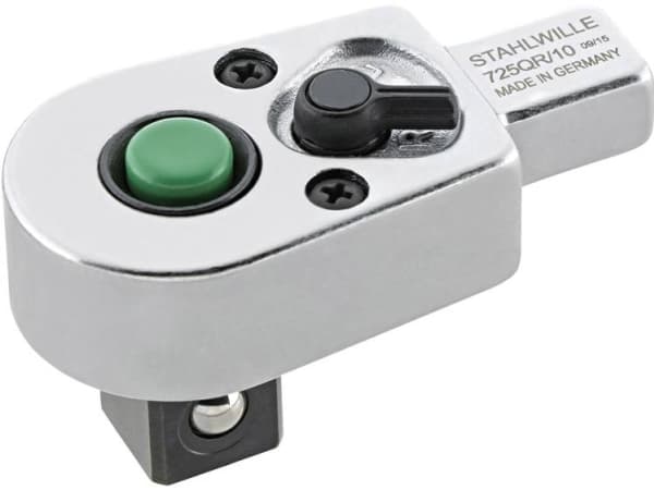 Insättningsklo QR 9 x 12 mm, 1/4" 725/4QR max 40 Nm