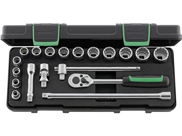 Stahlwille 45/14/5I KN Yläavainsarja 3/8 (10 mm), 19 osaa 96024132
