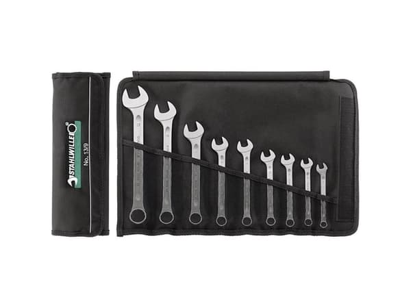 Stahlwille 96400808 13/10 KT Haarukka-avainsarja 10 osaa 8 - 19 mm