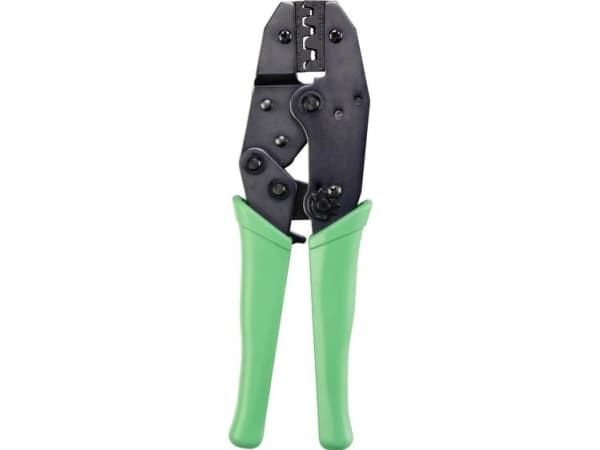 TOOLCRAFT 1486699 Krympetang 1 stk. Uisolerede, åbne stikforbindelser 0.5 til 6 mm²