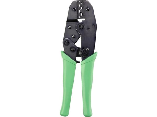 TOOLCRAFT 1486699 Krympetang 1 stk. Uisolerede, åbne stikforbindelser 0.5 til 6 mm²