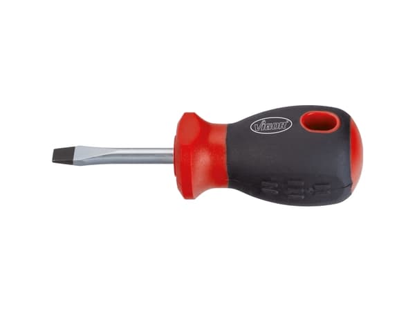 Vigor V1208, 9,7 cm, Svart, Röd