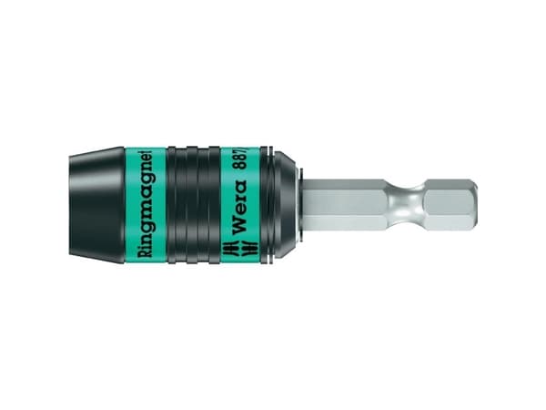 Wera 887/4 RR Rapidaptor 5052490001 887/4 RR Rapidaptor universalhållare med ringmagnet, 1/4 tum x 57 mm x 1/4 tum 57 mm