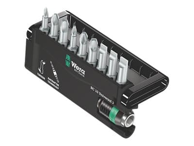 Wera Bit-Check 10 Universal 3 - Ruuvimeisselisarja - 10 kappaletta
