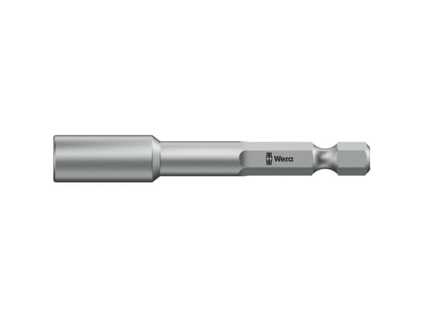 Wera 05060411001, 1 styck, Hexagonal, 25,4 / 4 mm (1 / 4"), 3/8'', Svart, 50 mm