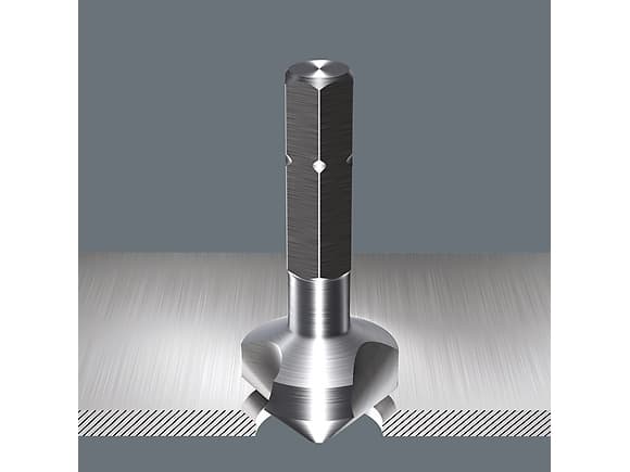 Wera 05104630001, Drill, Undersømsbor, 6,3 mm, 3,1 cm, Metall, 2 cm