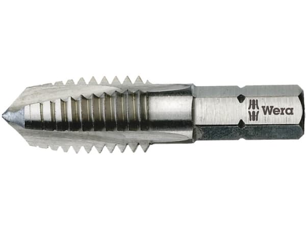 Wera 844, Pora, Upotusreiän poranterä, 5 mm, 36 mm, Metalli, Terästä, 6,35 mm
