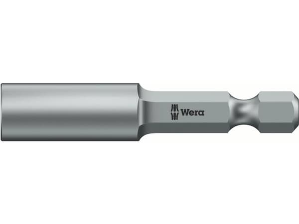 Wera 05135903001, 1 kpl, Kahdeksankulmainen, 25,4 / 4 mm (1 / 4"), M10, Ruostumaton teräs, 5 cm