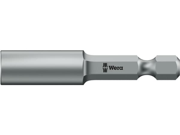 Wera 05135903001, 1 kpl, Kahdeksankulmainen, 25,4 / 4 mm (1 / 4"), M10, Ruostumaton teräs, 5 cm