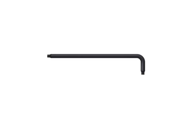 Wiha 31243, L-torx-nøkkel, T40, Sort, Kromvanadiumstål, 210 mm, 43 mm